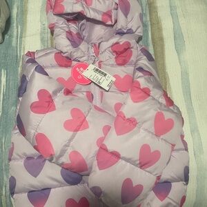 The Children's Place Lavender Puffer Jacket